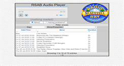 Desktop Screenshot of listen.rsab.org